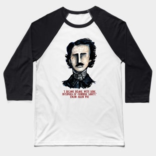 Edgar Allan Poe Baseball T-Shirt